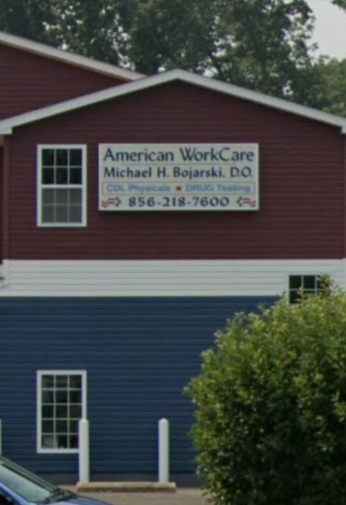 Exterior of American WorkCare clinic building